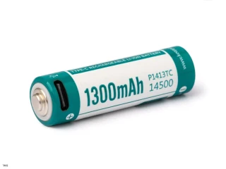 Keeppower 14500 - 1300mAh USB - C 3.6 - 3.7V